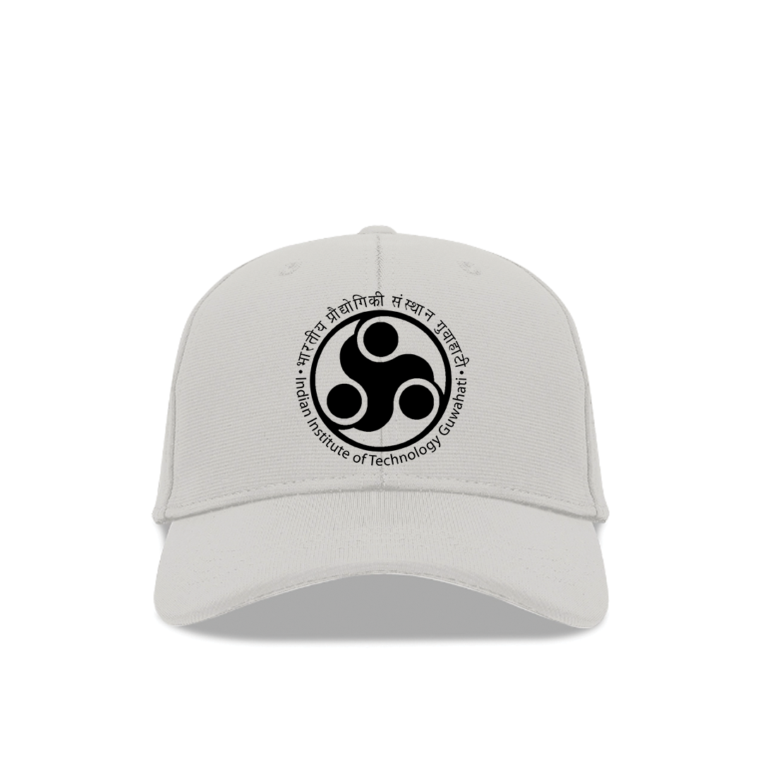 IIT Guwahati Pride Baseball Cap - Black & White Edition