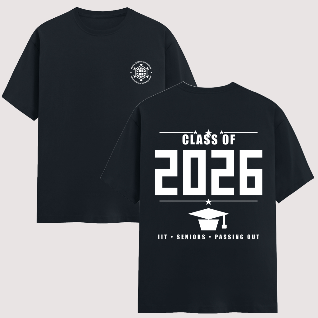Class of 2026 Farewell Tee - IIT BHILAI