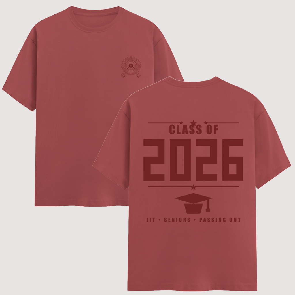 Class of 2026 Farewell Tee - IIT DHANBAD