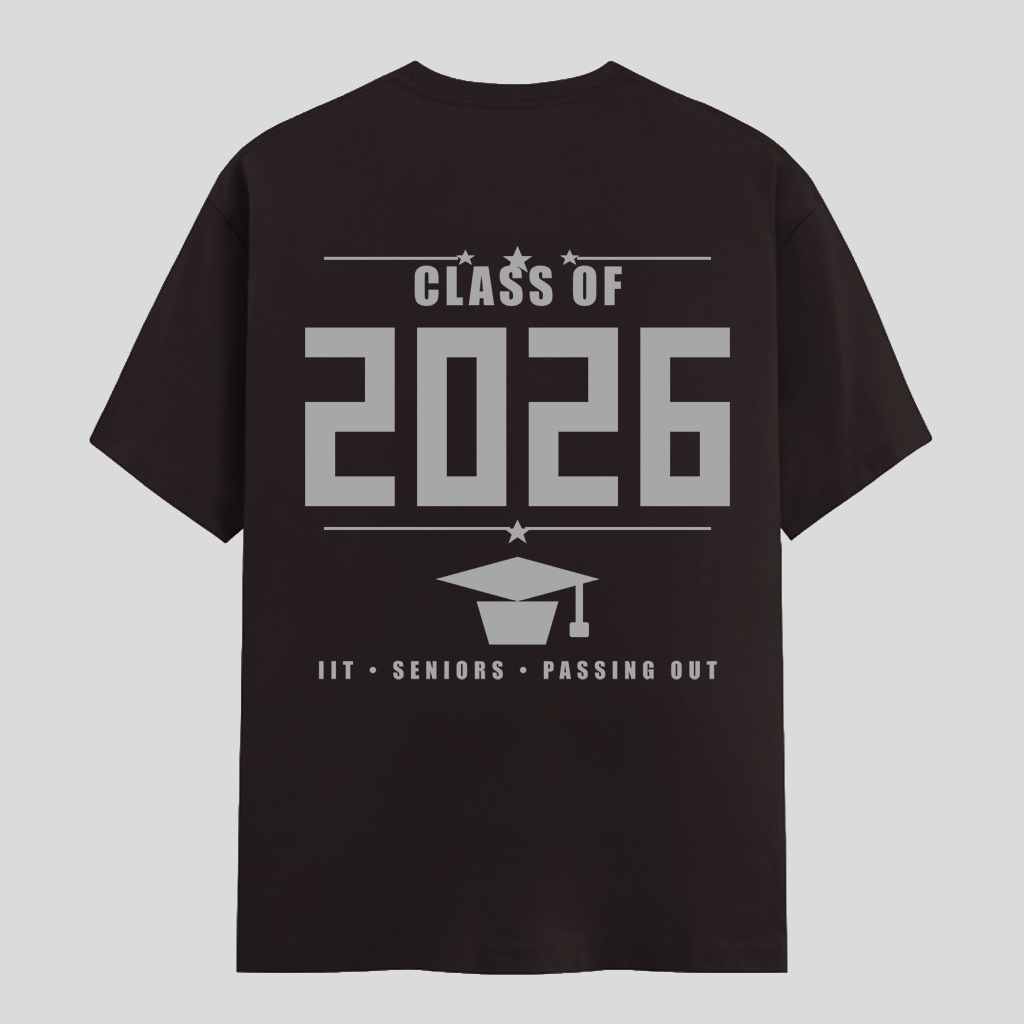 Class of 2026 Farewell Tee - IIT DHARWAD full