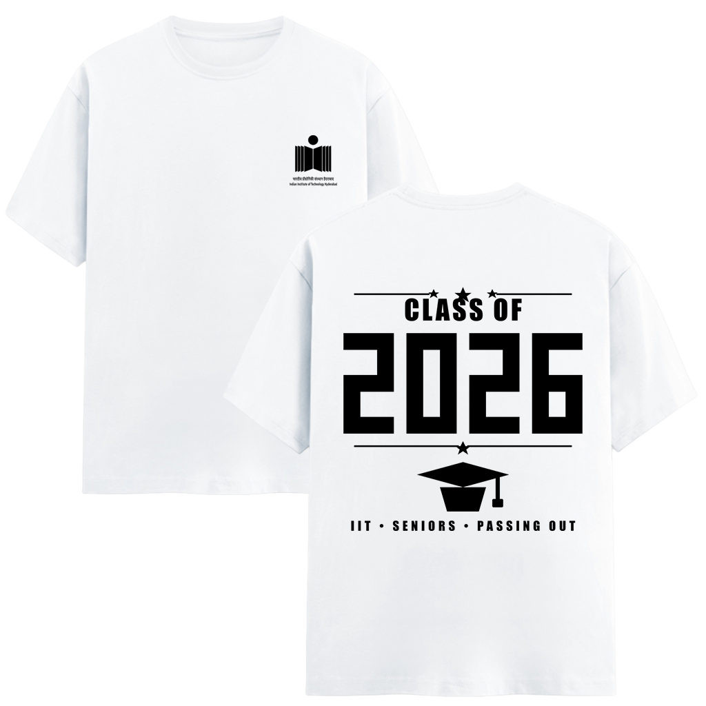 Class of 2026 Farewell Tee - IIT HYDERABAD