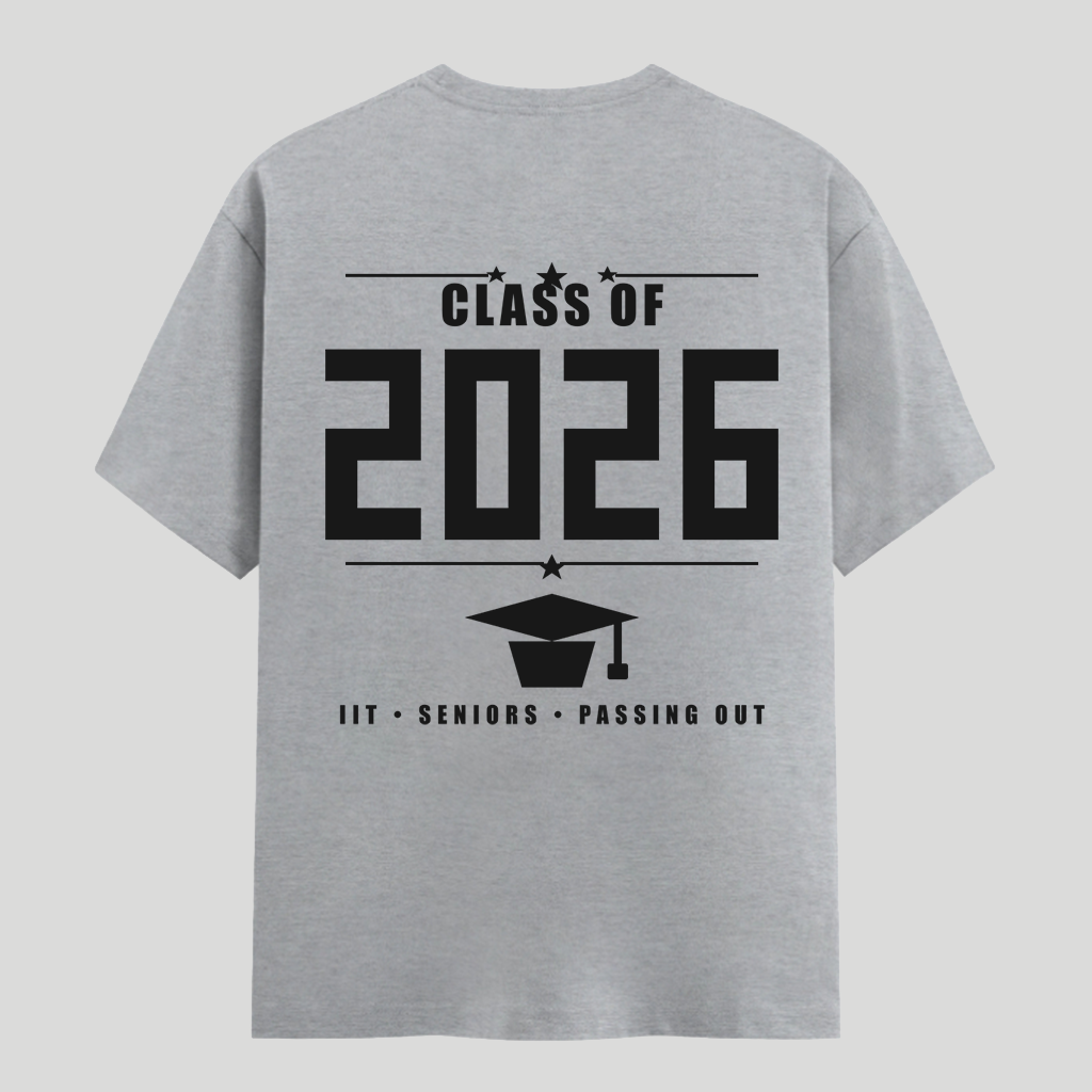 Class of 2026 Farewell Tee - IIT KANPUR full