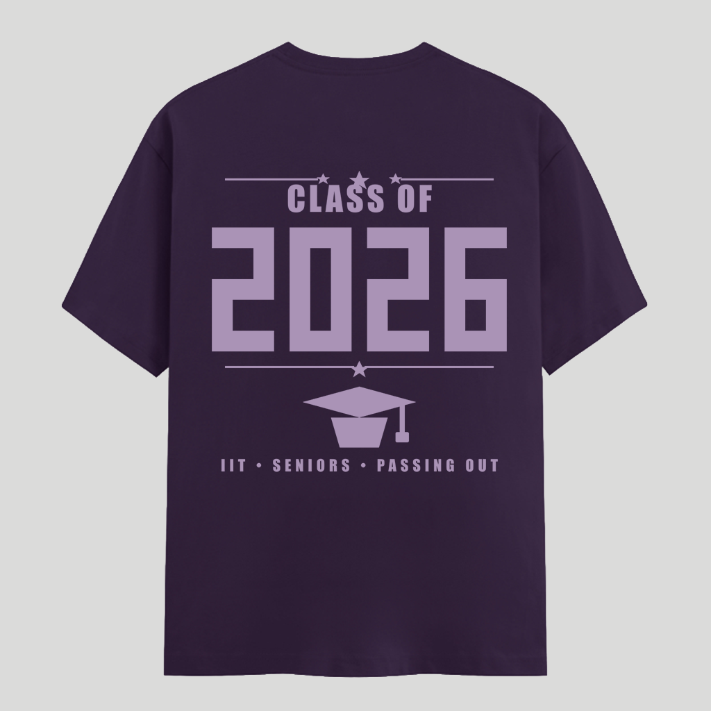 Class of 2026 Farewell Tee - IIT KHARAGPUR full
