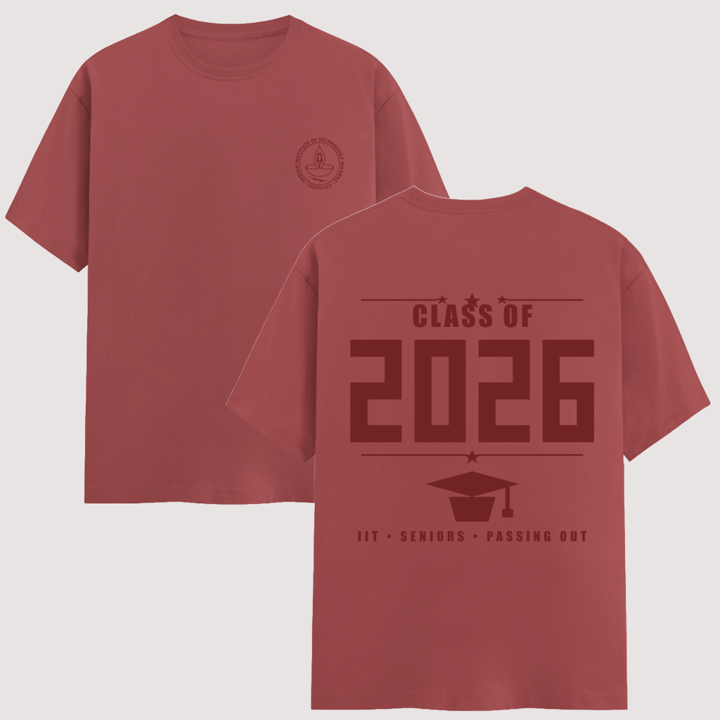 Class of 2026 Farewell Tee - IIT MADRAS
