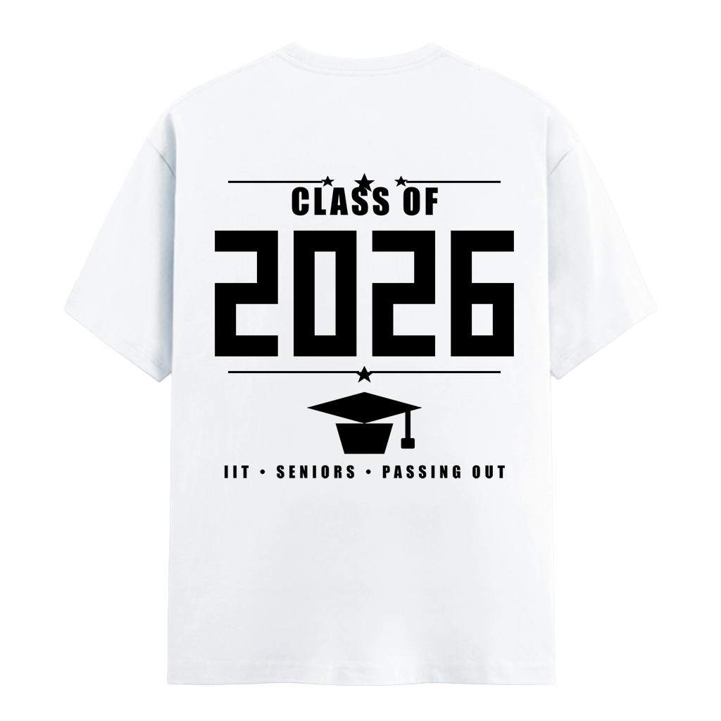 Class of 2026 Farewell Tee - IIT ROPAR full