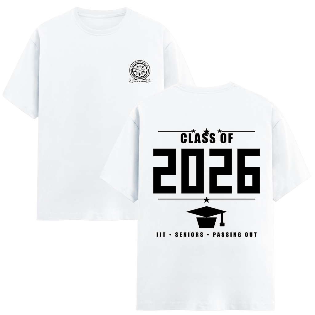 Class of 2026 Farewell Tee - IIT ROPAR