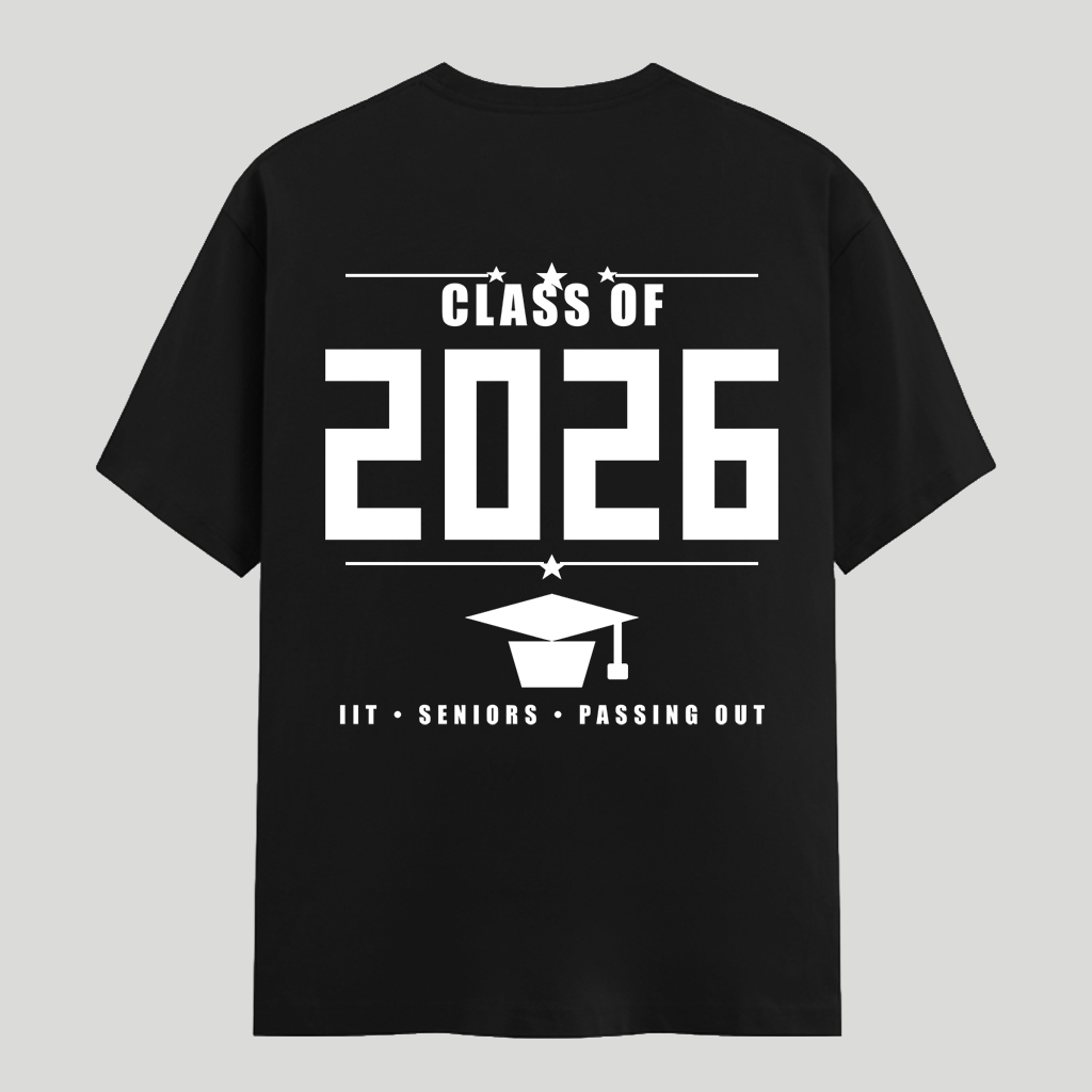 Class of 2026 Farewell Tee - IIT TIRUPATI full