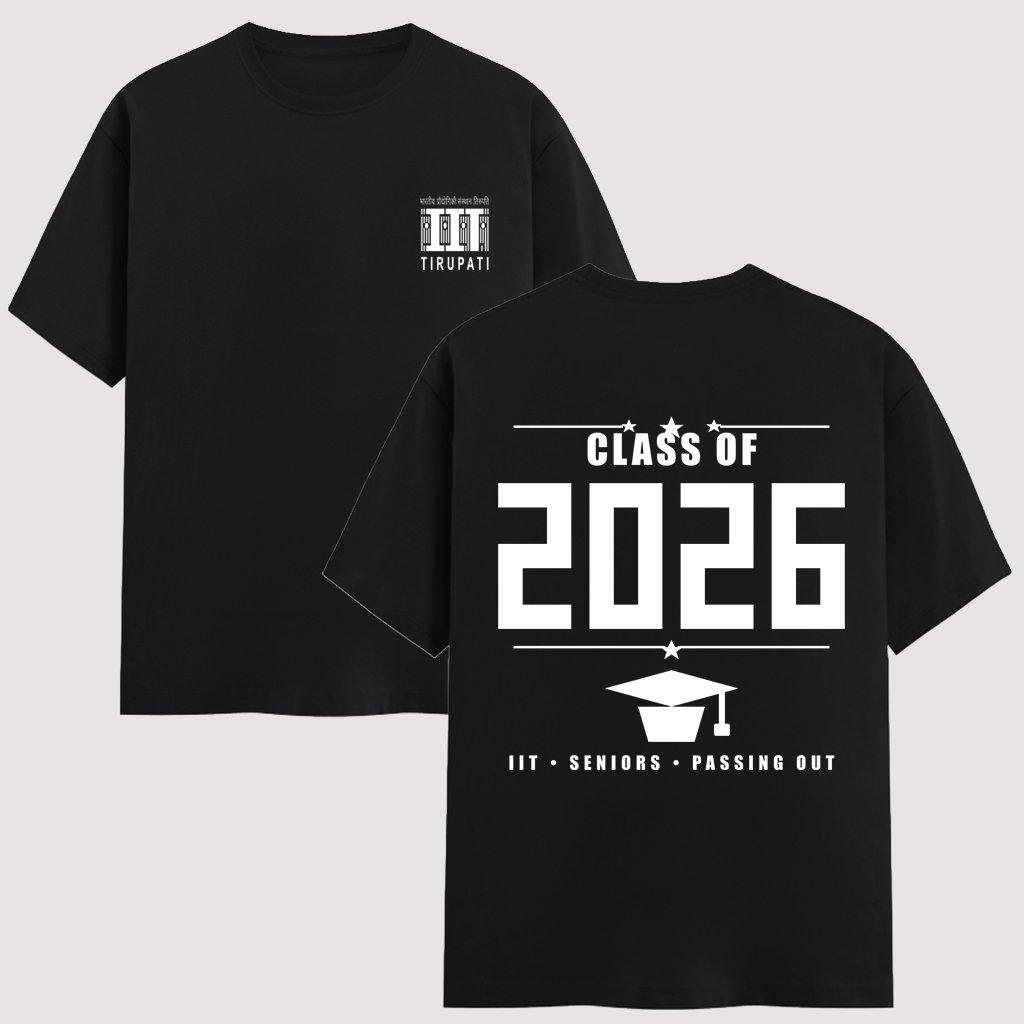Class of 2026 Farewell Tee - IIT TIRUPATI