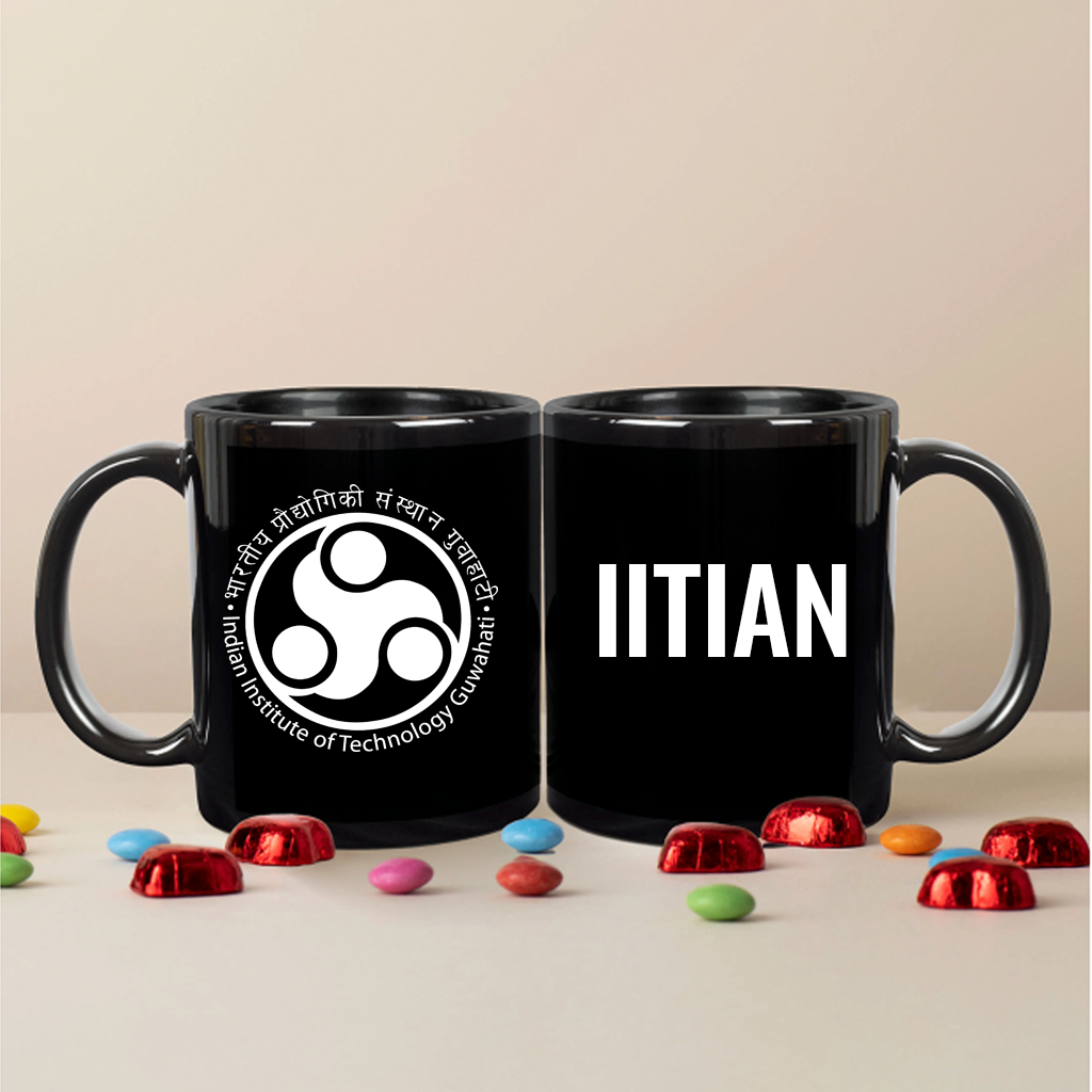 IITian Pride Mug (Black) - IIT GUWAHATI