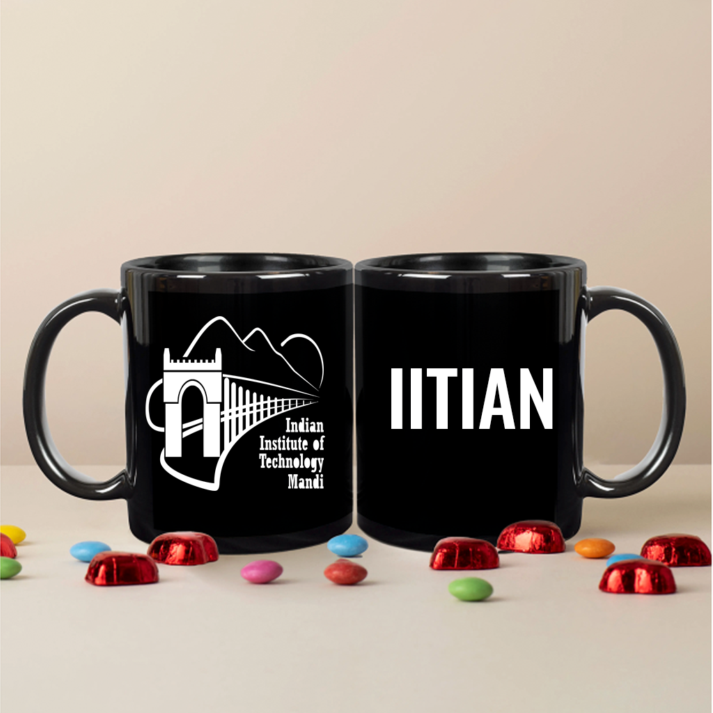 IITian Pride Mug (Black) - IIT MANDI