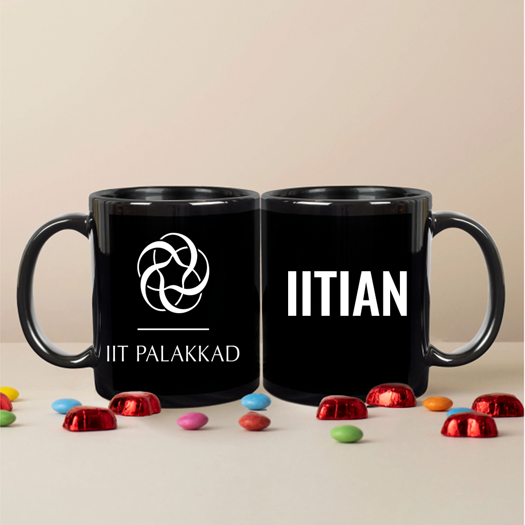 IITian Pride Mug (Black) - IIT PALAKKAD