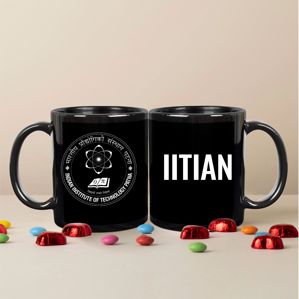 IITian Pride Mug (Black) - IIT PATNA