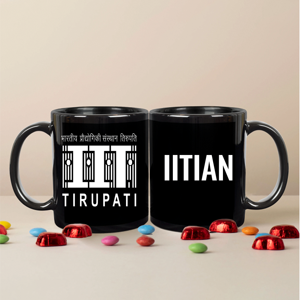 IITian Pride Mug (Black) - IIT TIRUPATI