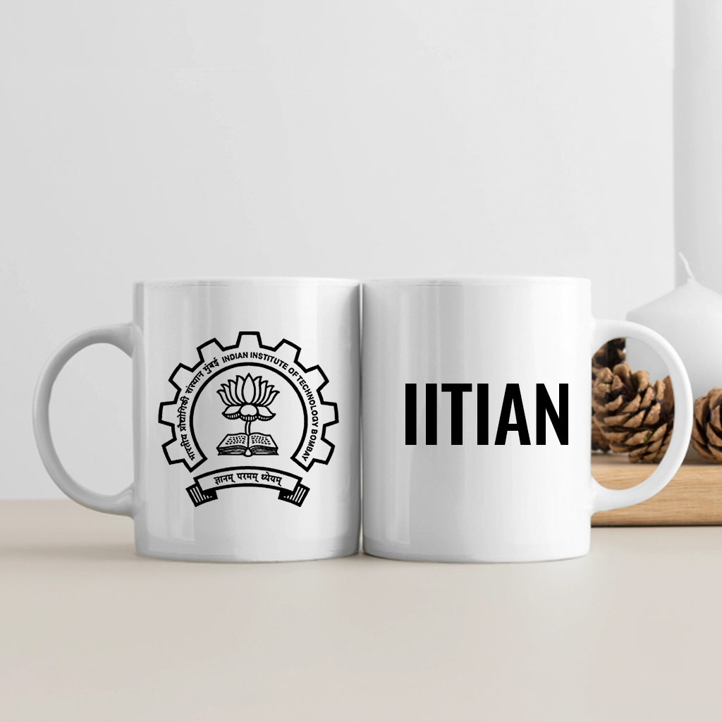 IITian Pride Mug (White) - IIT BOMBAY