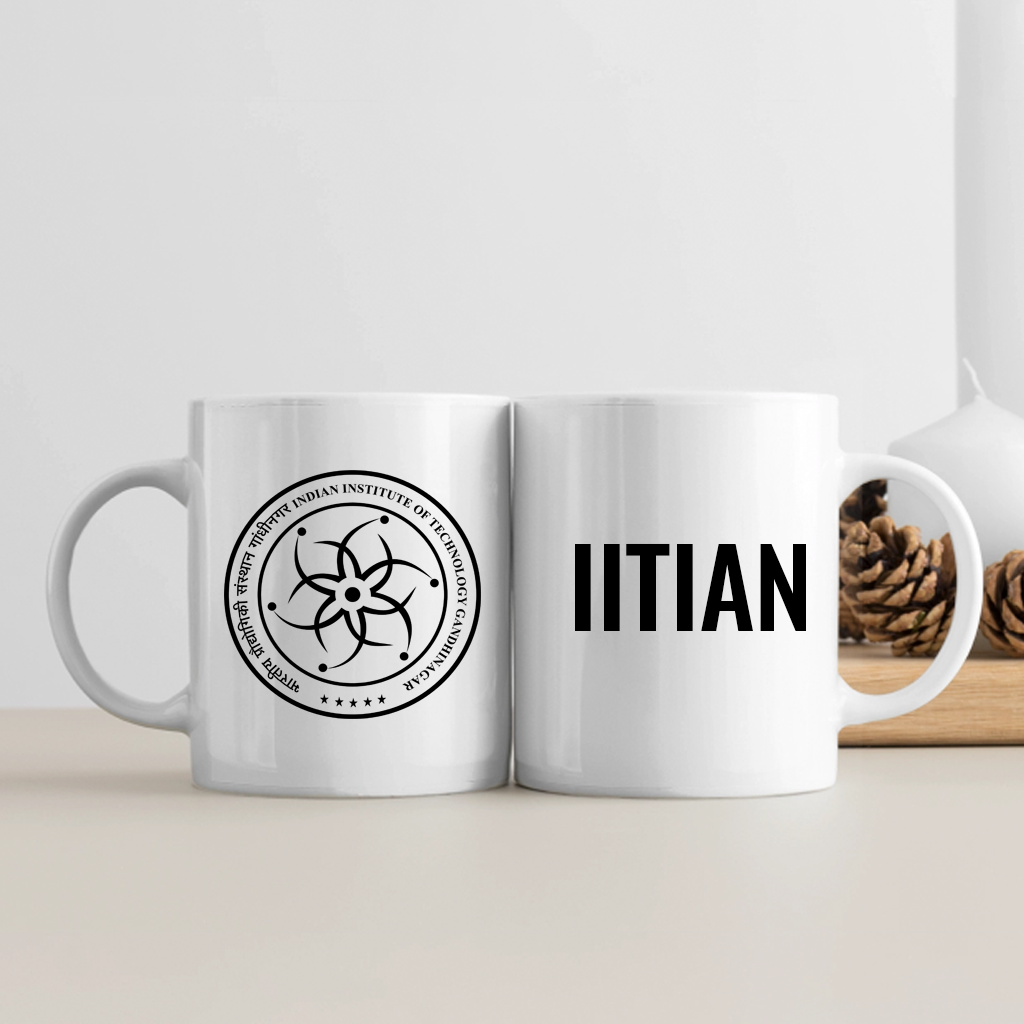 IITian Pride Mug (White) - IIT GANDHINAGAR