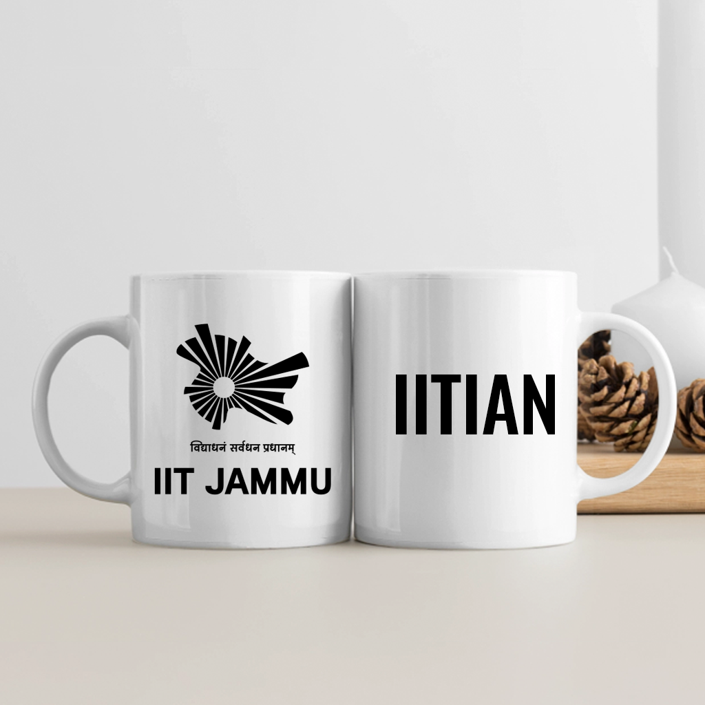 IITian Pride Mug (White) - IIT JAMMU